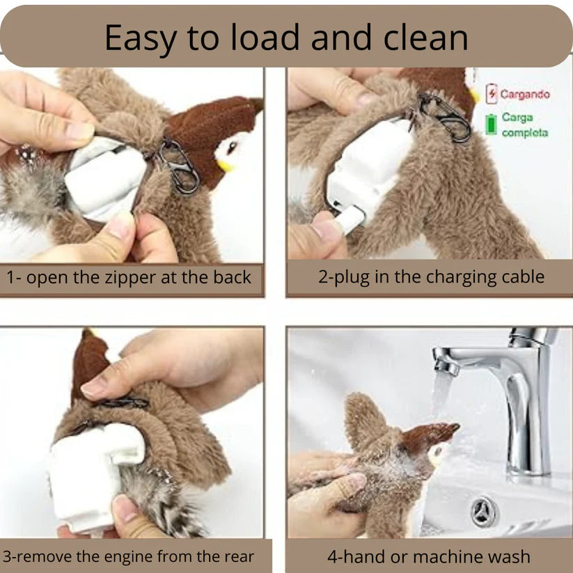 Flapping Bird Cat Toy